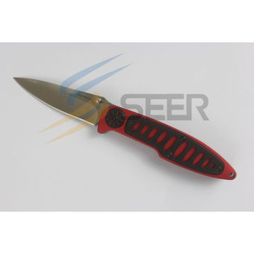 Cuchillo plegable del acero inoxidable 420 (SE-725)